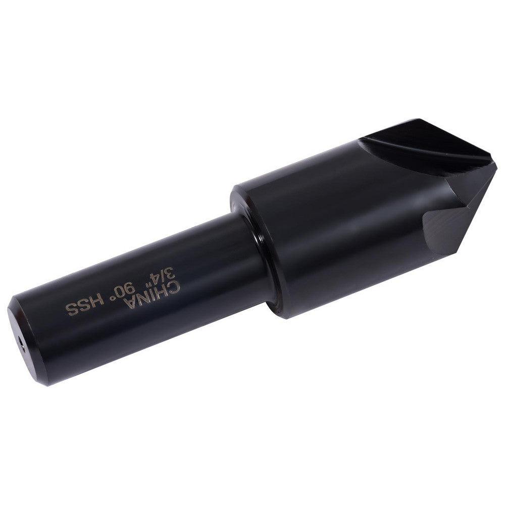 Hertel GX89330716 Countersink 3/4" Head Dia, 90.00 deg Included Angle, 4 Flute, High-Speed Steel, Right Hand Cut