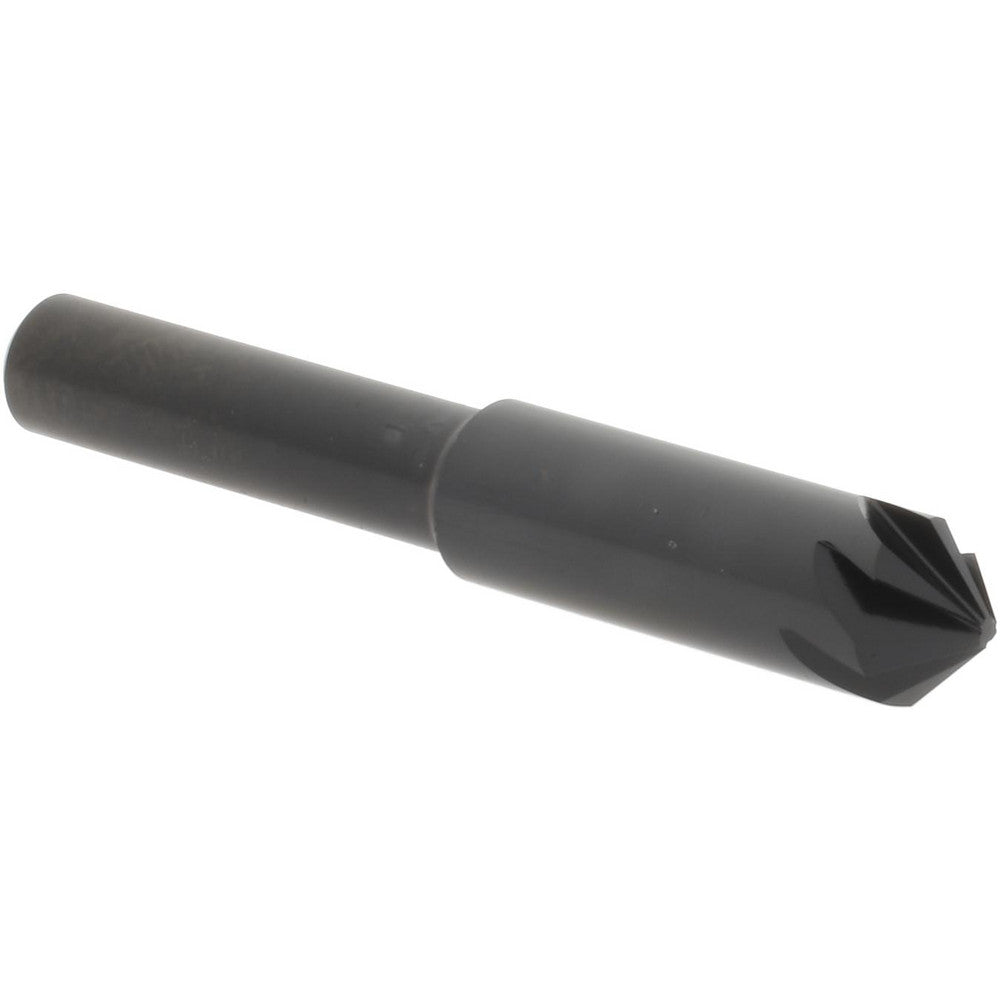 Hertel GX89331243 Countersink 5/16" Head Dia, 90.00 deg Included Angle, 6 Flute, High-Speed Steel, Right Hand Cut