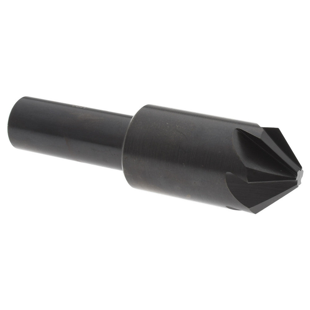 Hertel GX89331318 Countersink 3/4" Head Dia, 90.00 deg Included Angle, 6 Flute, High-Speed Steel, Right Hand Cut