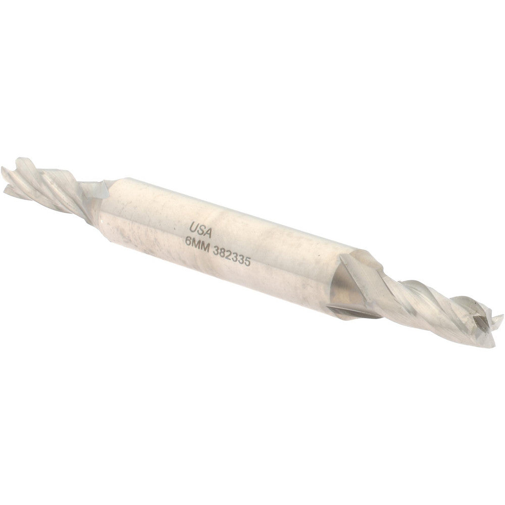 Hertel H89331797 Square End Mill 6.00 mm Dia, 4 Flute, Cobalt