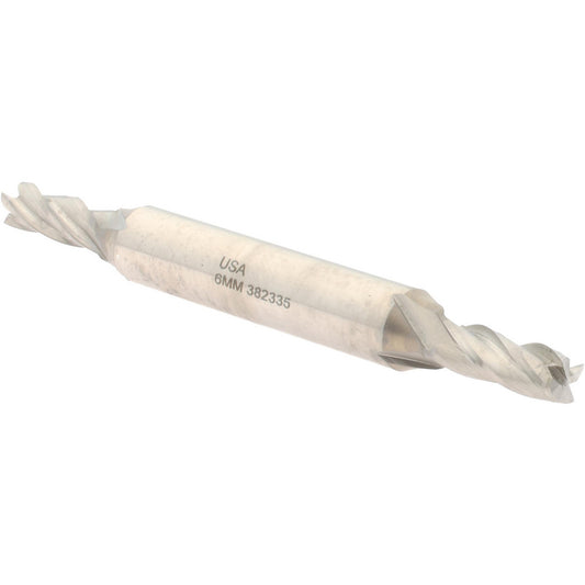 Hertel H89331797 Square End Mill 6.00 mm Dia, 4 Flute, Cobalt