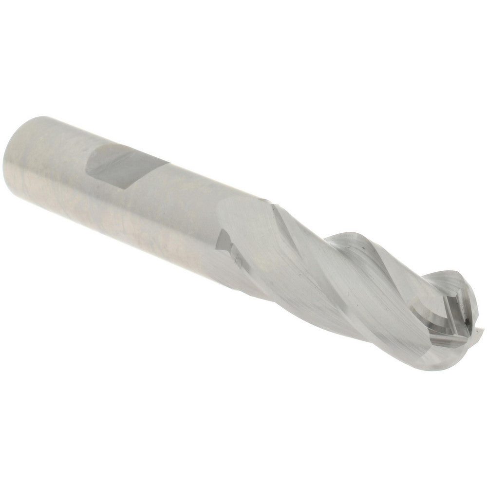Hertel H89332597 Ball End Mill 13.00 mm Dia, 1-1/4" LOC, 4 Flute, Cobalt