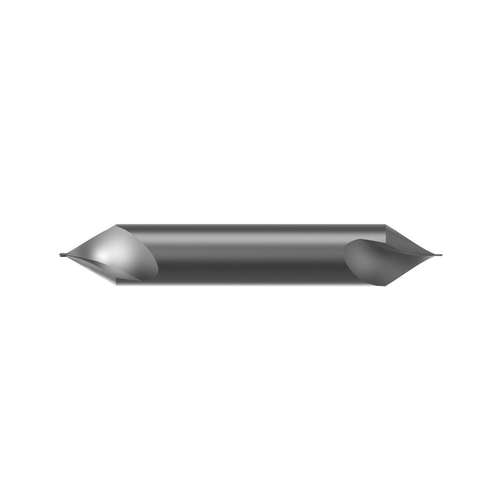 Hertel 334-206060 Countersink 1/2" Head Dia, 82.00 deg Included Angle, 4 Flute, Solid Carbide, Right Hand Cut