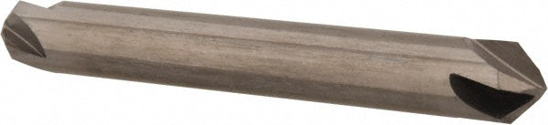Hertel 334-303070 Countersink 1/4" Head Dia, 90.00 deg Included Angle, 4 Flute, Solid Carbide, Right Hand Cut