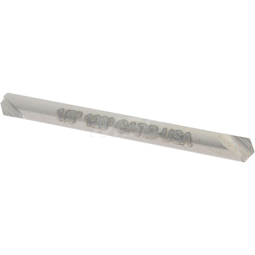 Hertel 331-201100 Countersink 1/8" Head Dia, 120.00 deg Included Angle, 1 Flute, Solid Carbide, Right Hand Cut
