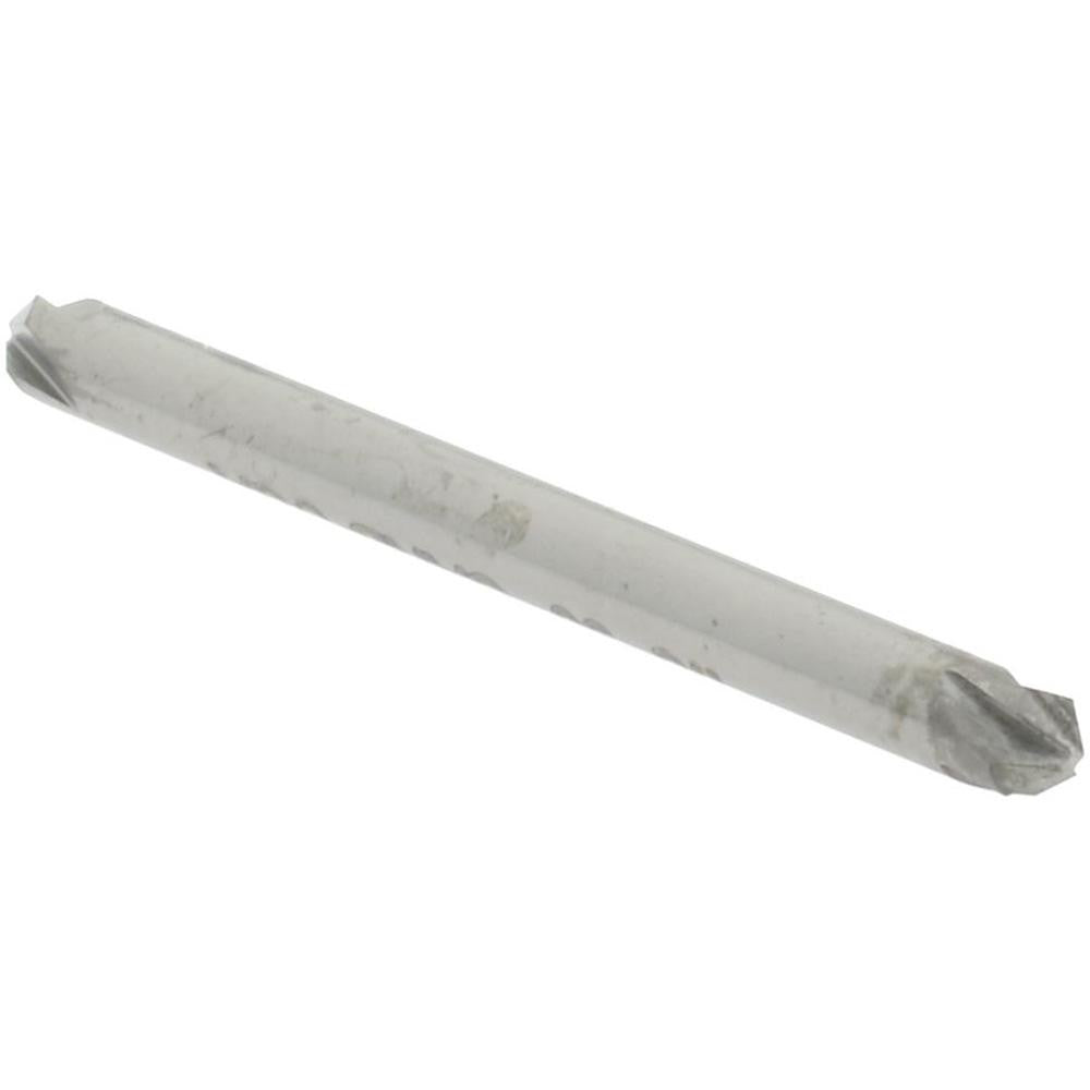 Hertel 334-201070 Countersink 1/8" Head Dia, 90.00 deg Included Angle, 4 Flute, Solid Carbide, Right Hand Cut