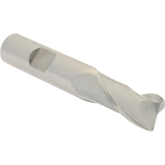 Hertel H89338032 Corner Radius End Mill 1/2" Dia, 1" LOC, 0.0600" Radius, 2 Flute, Cobalt