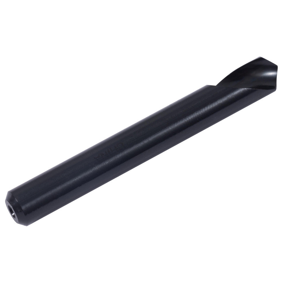 Hertel GX89339485 Countersink 1/4" Head Dia, 100.00 deg Included Angle, 1 Flute, High-Speed Steel, Right Hand Cut