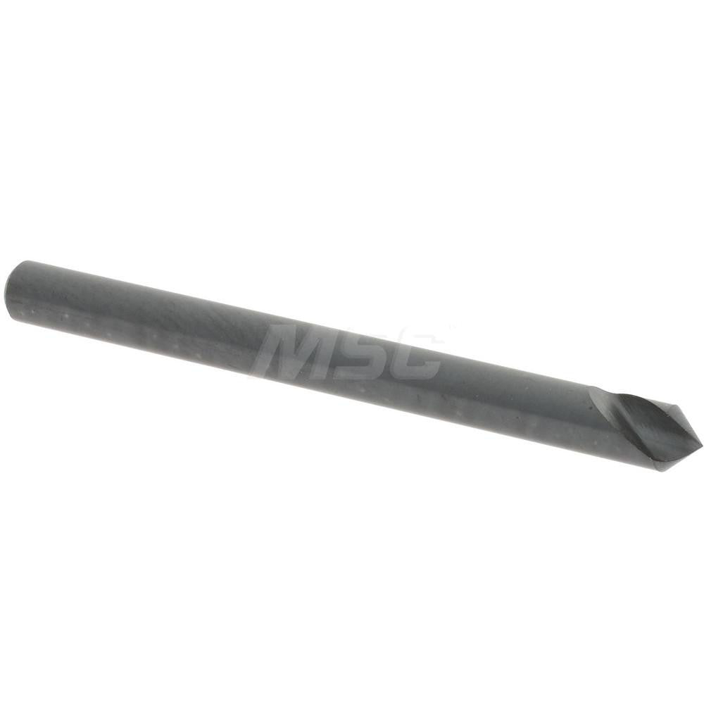 Hertel GX89339923 Countersink 1/8" Head Dia, 82.00 deg Included Angle, 1 Flute, High-Speed Steel, Right Hand Cut