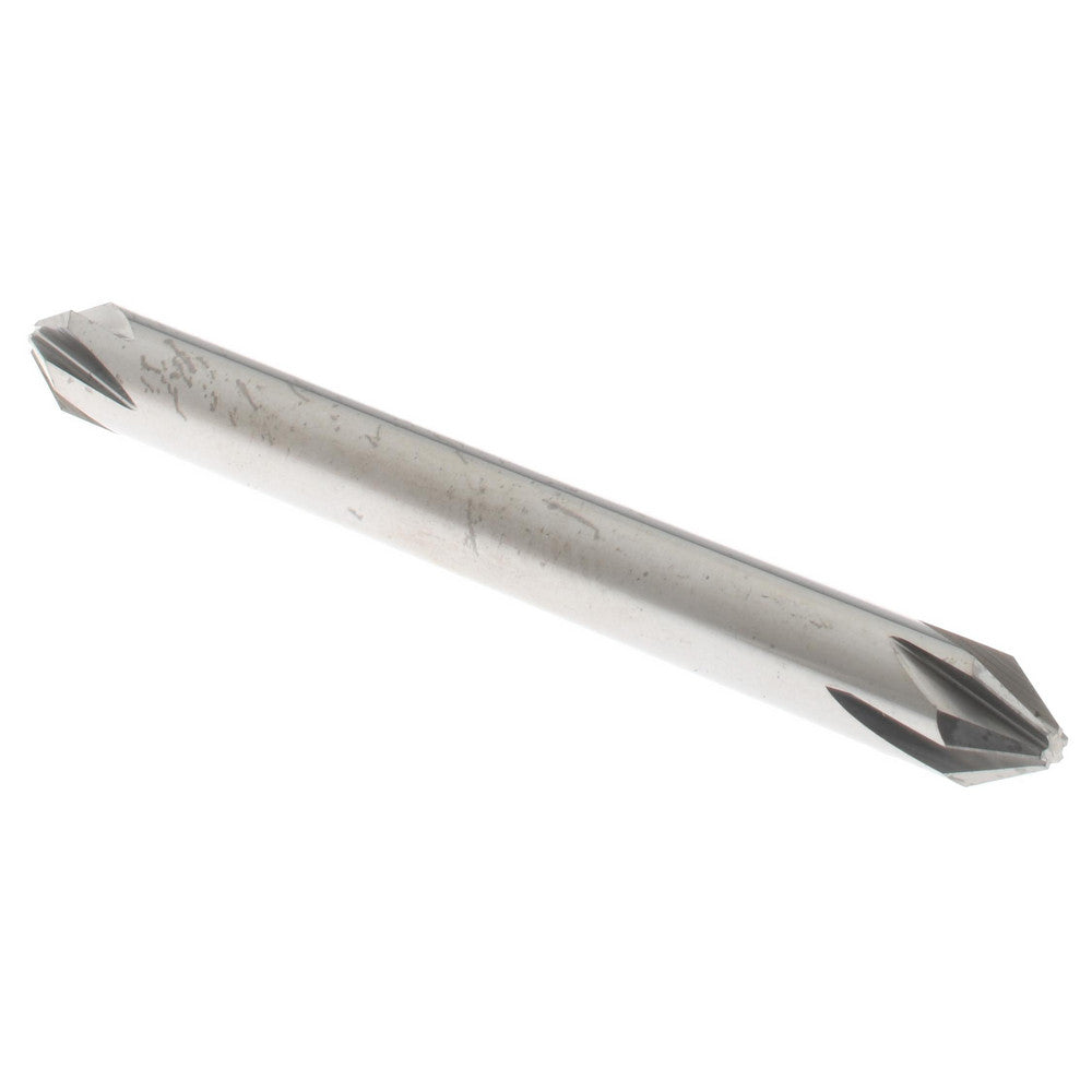 Hertel 336-202050 Countersink 3/16" Head Dia, 60.00 deg Included Angle, 6 Flute, Solid Carbide, Right Hand Cut