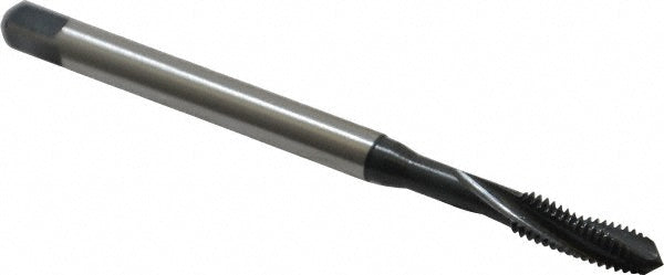 Emuge BU456011.5613 #6-32 UNC, 3 Flute, 15&deg Helix, Modified Bottoming Chamfer, Nitride/Oxide Finish, Cobalt Spiral Flute STI Tap