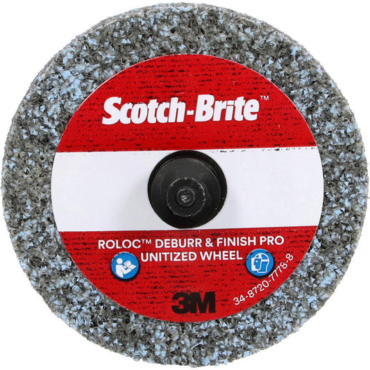 3M 7100290649 Quick-Change Disc 2" Dia, Precision Shaped Ceramic, Non-Woven