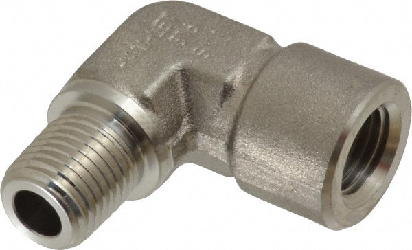 Ham-Let 3001123 Pipe 90 &deg Street Elbow 1/4" Fitting, 316 Stainless Steel