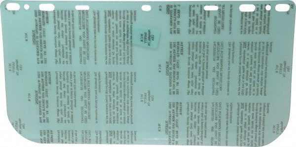 MCR Safety 181560 Face Shield Windows & Screens Replacement Window, Clear, 8" High, 0.06" Thick