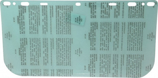 MCR Safety 181560 Face Shield Windows & Screens Replacement Window, Clear, 8" High, 0.06" Thick