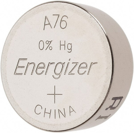Energizer A76BPZ Size A76, Alkaline, Button & Coin Cell Battery