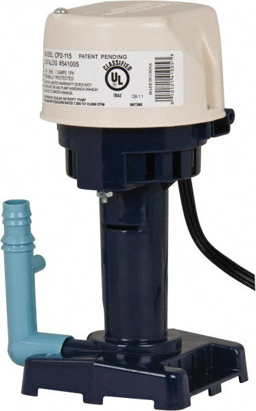 Little Giant Pumps 541005 Evaporative Cooler Pump 1/50 hp, 115V, 1A, 1 Phase, Thermal Plastic Housing