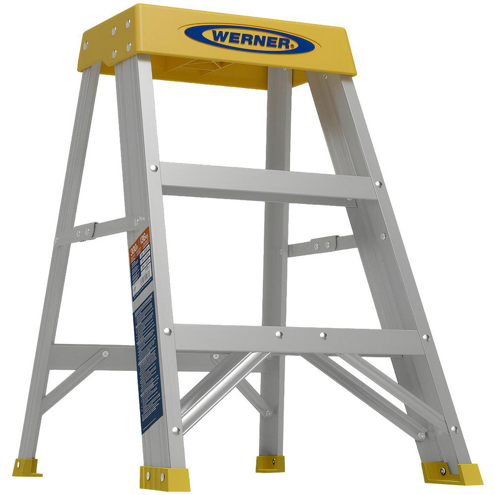 Werner 150B 2 Step Aluminum Step Ladder Type IA