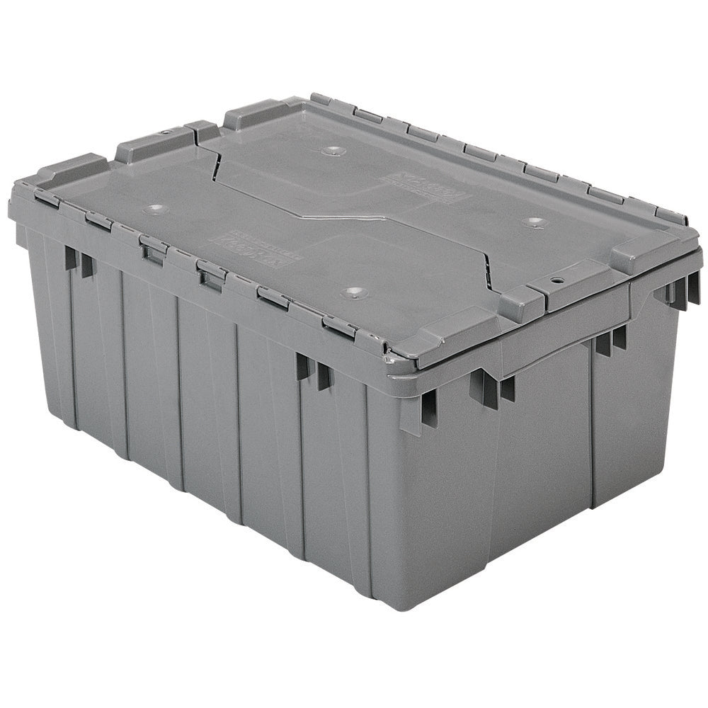 Akro-Mils 39085 Polyethylene Attached-Lid Storage Tote 35 lb Capacity