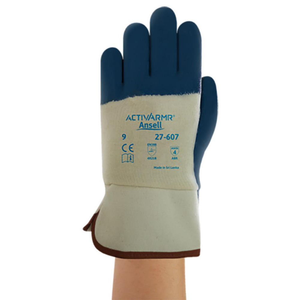 Big Bolt Corporation 205859 Series 27-607 General Purpose Work Gloves X-Large, Nitrile-Coated Cotton & Jersey