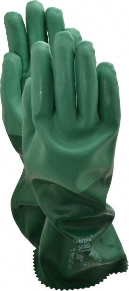 Ansell 212516 Series 08-354 Chemical Resistant Gloves  Size Large,  55.00 Thick,  Neoprene,  Neoprene,  Supported,