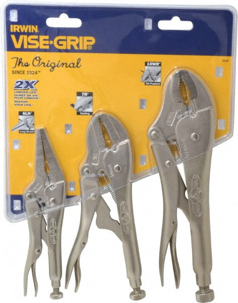 Irwin 323S Plier Set 3 Pc, Locking Pliers