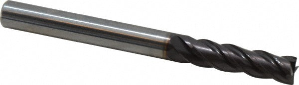 Guhring 9031140047600 Corner Chamfer End Mill 3/16" Dia, 5/8" LOC, 4 Flute, Solid Carbide