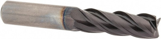 Guhring 9031140095200 Corner Chamfer End Mill 3/8" Dia, 1" LOC, 4 Flute, Solid Carbide