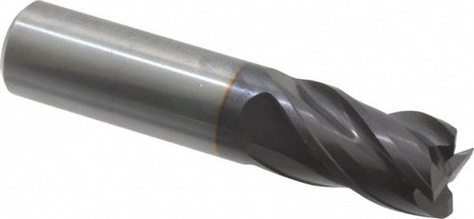 Guhring 9031130158700 Corner Chamfer End Mill 5/8" Dia, 3/4" LOC, 4 Flute, Solid Carbide