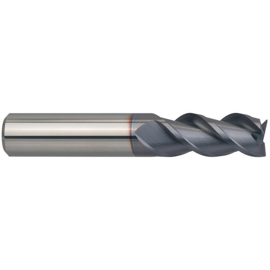 Guhring 9031730063500 Corner Chamfer End Mill 1/4" Dia, 3/4" LOC, 3 Flute, Solid Carbide