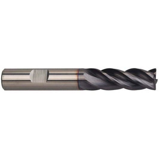 Guhring 9030780047600 Corner Chamfer End Mill 3/16" Dia, 5/8" LOC, 4 Flute, Solid Carbide