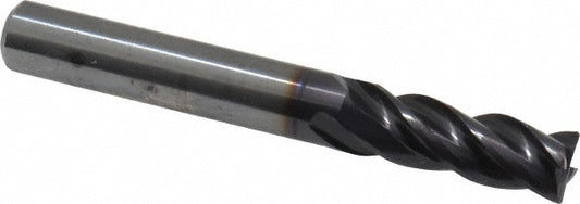 Guhring 9030800079400 Corner Chamfer End Mill 13/16" LOC, 4 Flute, Solid Carbide