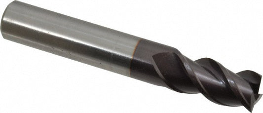 Guhring 9037410130000 Corner Chamfer End Mill 13.00 mm Dia, 22.00 mm LOC, 3 Flute, Solid Carbide