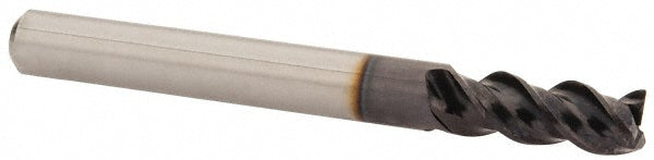 Guhring 9037410065000 Corner Chamfer End Mill 6.50 mm Dia, 13.00 mm LOC, 3 Flute, Solid Carbide