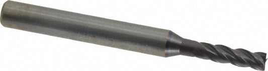 Guhring 9037360040000 Corner Chamfer End Mill 4.00 mm Dia, 11.00 mm LOC, 4 Flute, Solid Carbide