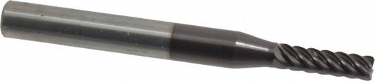 Guhring 9036890040000 Corner Chamfer End Mill 4.00 mm Dia, 11.00 mm LOC, 6 Flute, Solid Carbide