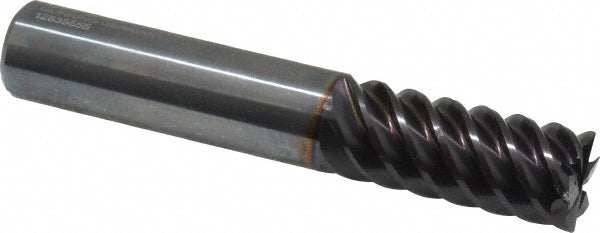 Guhring 9031820127000 Corner Chamfer End Mill 1/2" Dia, 1" LOC, 6 Flute, Solid Carbide