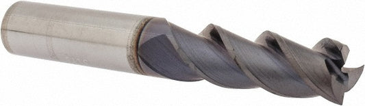 Guhring 9031730095200 Corner Chamfer End Mill 3/8" Dia, 1" LOC, 3 Flute, Solid Carbide