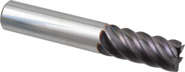 Guhring 9031150127000 Corner Chamfer End Mill 1/2" Dia, 1" LOC, 6 Flute, Solid Carbide