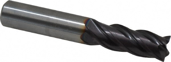Guhring 9031140111100 Corner Chamfer End Mill 7/16" Dia, 1" LOC, 4 Flute, Solid Carbide