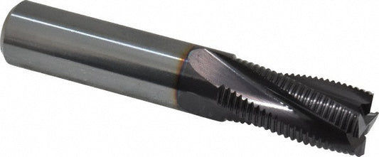 Guhring 9031890158700 Roughing End Mill 5/8" Dia, 4 Flute, Single End, Solid Carbide