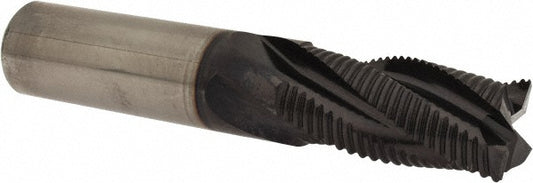 Guhring 9031880158700 Roughing End Mill 5/8" Dia, 4 Flute, Single End, Solid Carbide
