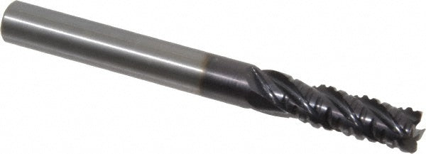 Guhring 9030810063500 Roughing End Mill 1/4" Dia, 4 Flute, Single End, Solid Carbide