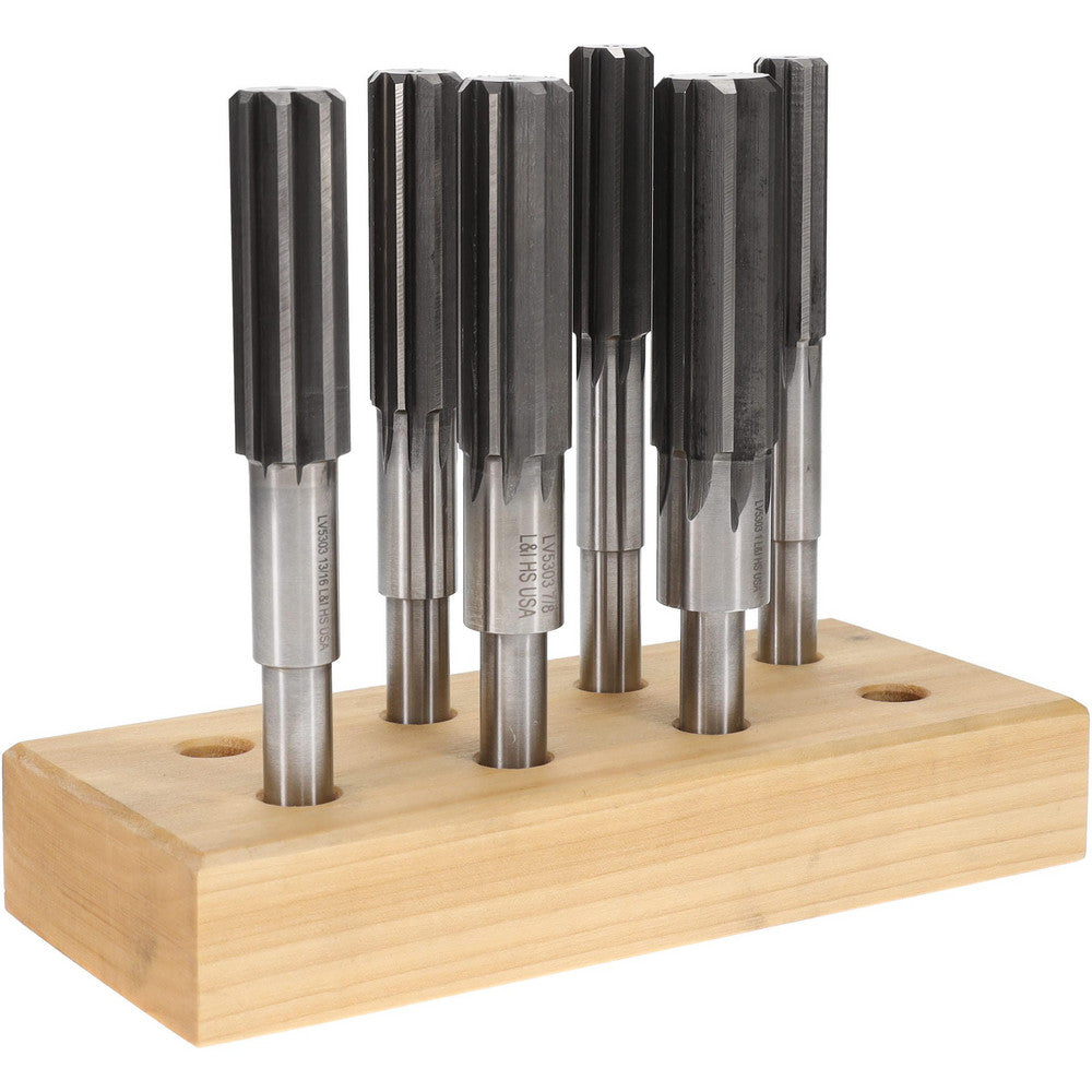 L & I LV75 5/8" to 1", Chucking Reamer Set