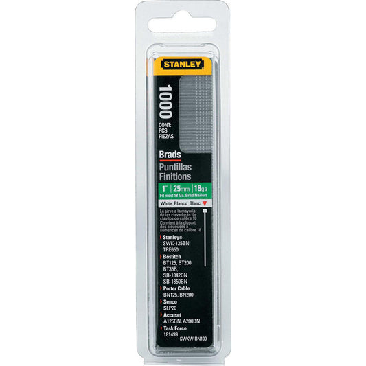 Stanley SWKWBN100 Stanley Pneumatic Brad 1" Long