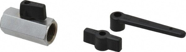 Midwest Control CBVP-50 Miniature Manual Ball Valve 1/2" Pipe, Standard Port