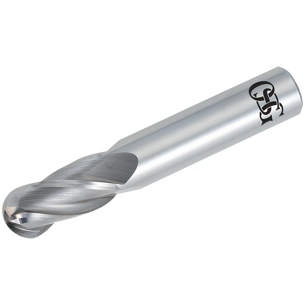 OSG 404-2362-BN11 Ball End Mill 0.2362" Dia, 0.748" LOC, 4 Flute, Solid Carbide