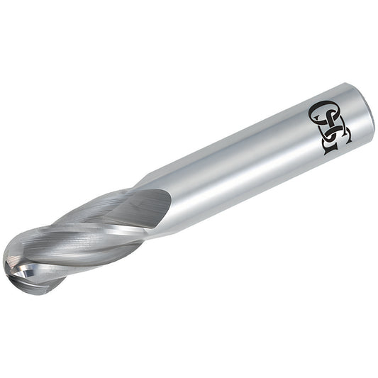OSG 404-2362-BN11 Ball End Mill 0.2362" Dia, 0.748" LOC, 4 Flute, Solid Carbide