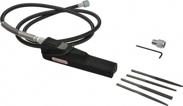Nitto Kohki SH-100A 8.5 CFM Air Consumption, 9 mm Long Stroke Flat, Half Round, Round and Triangular Air Files