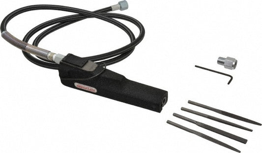 Nitto Kohki SH-100A 8.5 CFM Air Consumption, 9 mm Long Stroke Flat, Half Round, Round and Triangular Air Files